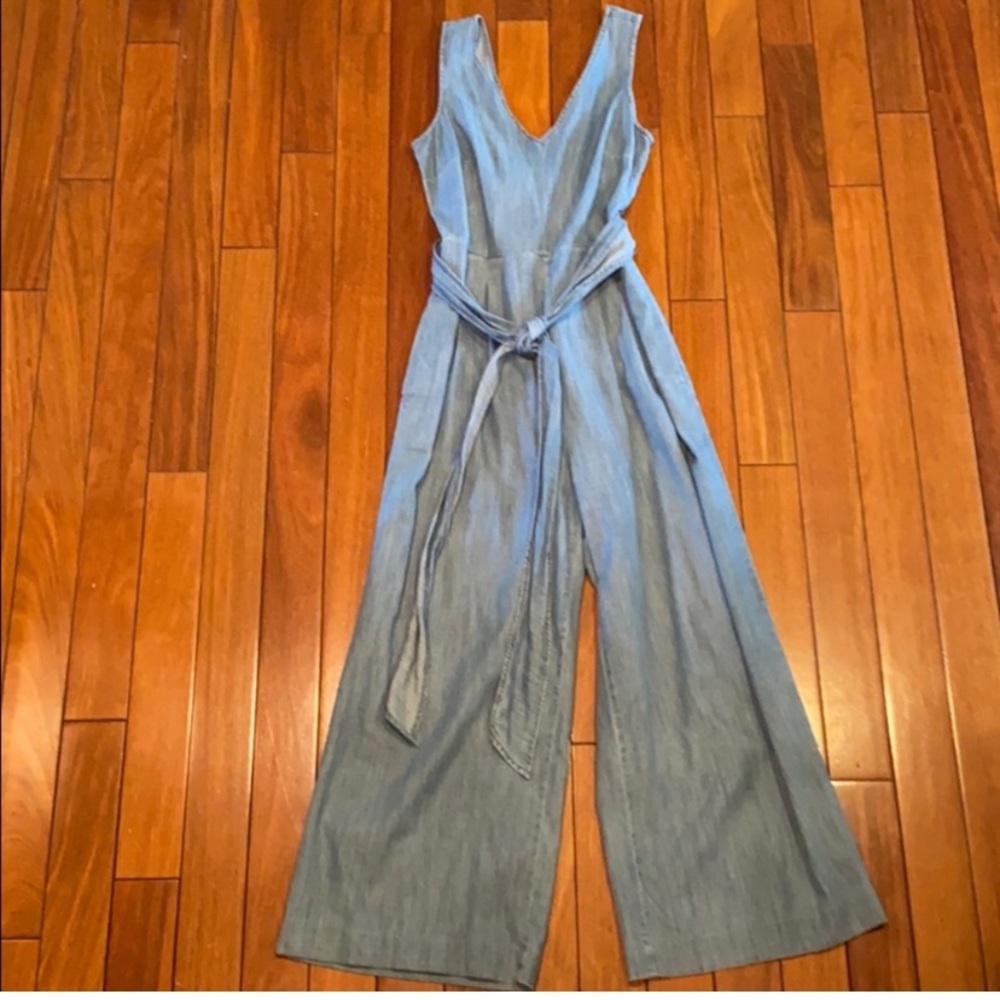 J Crew Chambray Jumpsuit